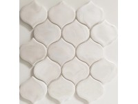 Euro Stone Keramická mozaika Cadiz Arabesque biela 26,4 x 28,3 cm Euro Stone Keramická mozaika Cadiz Arabesque biela 26,4 x 28,3 cm