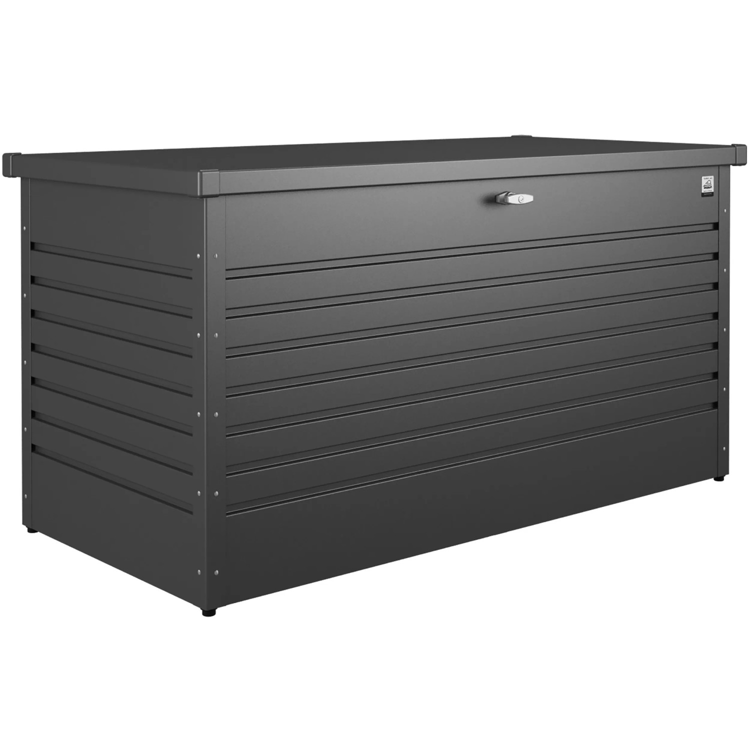 E-shop Biohort Záhradný box Freizeitbox 160 tmavo sivý, 160 x 79 x 83 cm