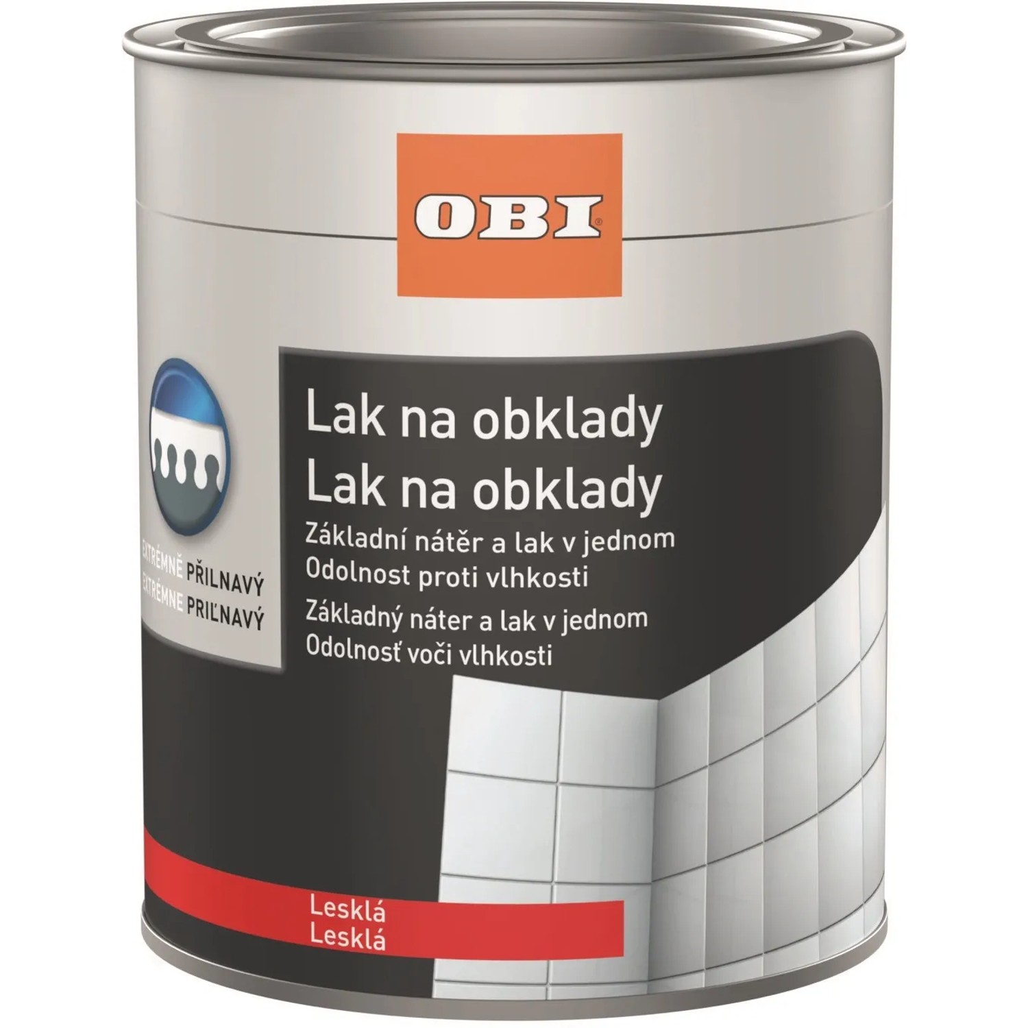E-shop OBI Lak na obklady lesklý biely 750 ml