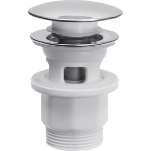 Excentrická súprava (Ø 62,4 mm) pre umývadlovú batériu Secchia, chrómovaná mosadz a plast.