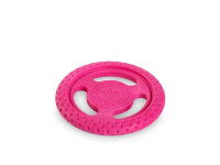 Kiwi Walker Lietajúce a plávacie frisbee z TPR peny, ružová, 22 cm
