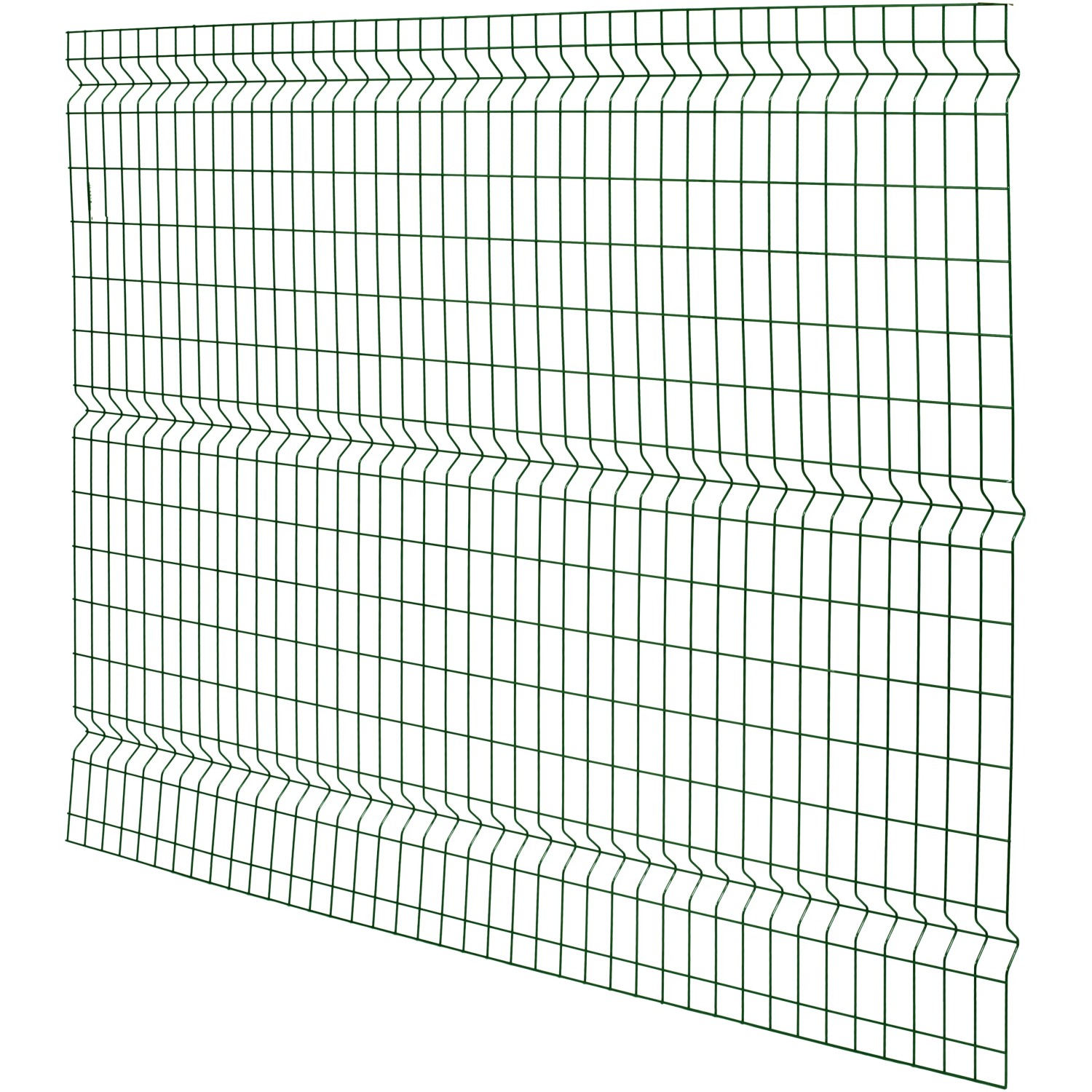 E-shop Jednoduché zvárané 3D pletivo zelená 150 x 200 cm