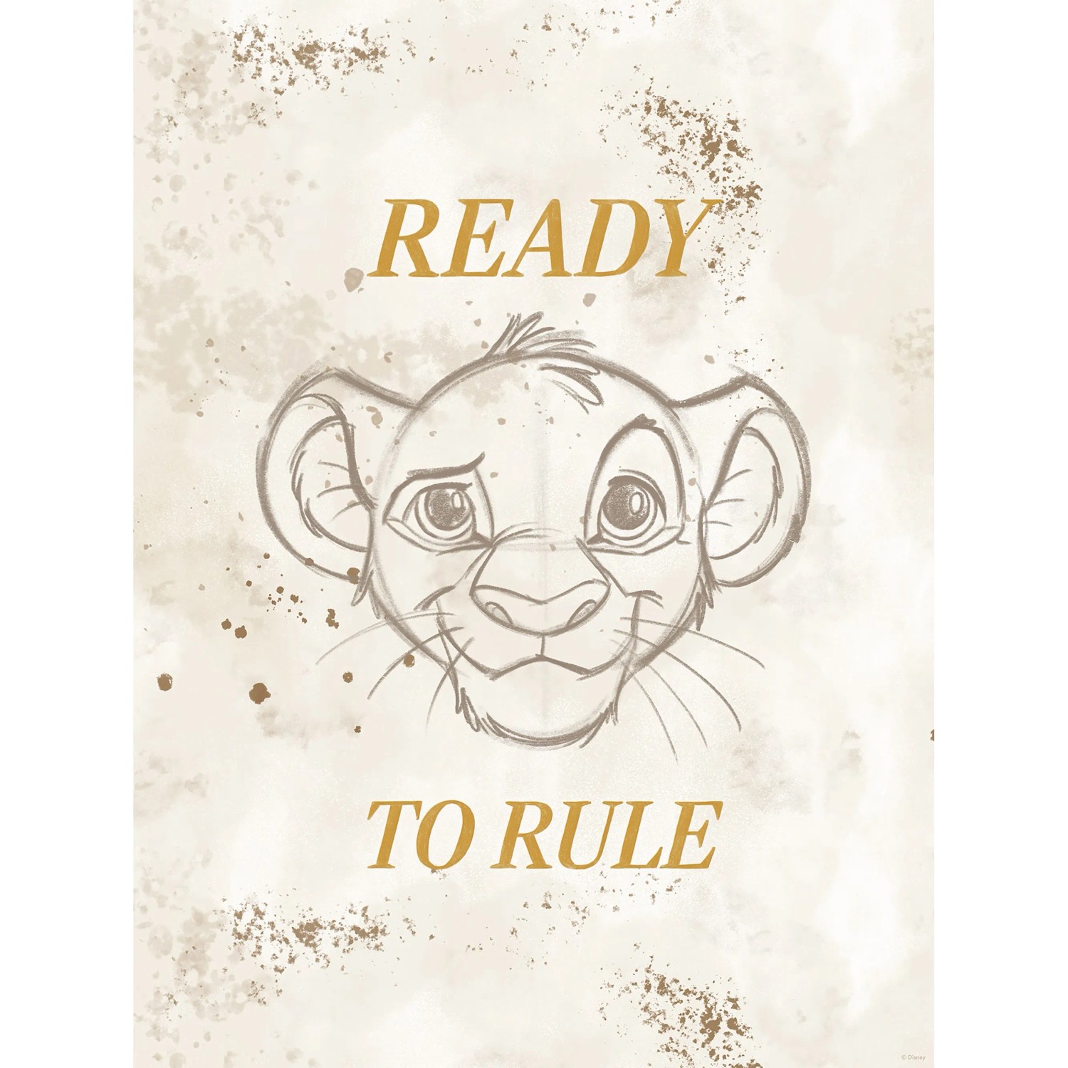 E-shop Komar Plagát Disney Lion King Ready to Rule 30 x 40 cm