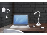 LED Stolová lampa Viper biela