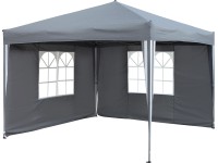 OBI Párty stan Pontino s 2 bočnicami sivý 261 x 293 x 293 cm