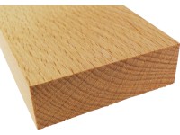 Pravouhlá lišta buk 20 mm x 10 mm dĺžka 2 400 mm