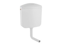 Geberit Splachovacia nádržka na omietku AP117, prívod bočný/vzadu uprostred