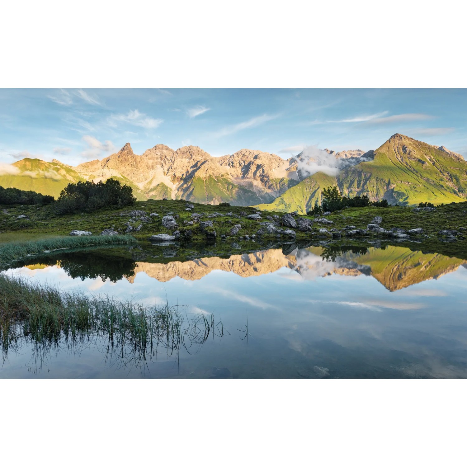 E-shop Komar Vliesová fototapeta Allgäu Spiegel 450 x 280 cm