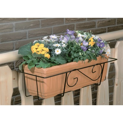 OBI Kôš na balkónovú bedničku, antracitová, 65 cm