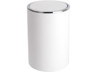 Wenko Kozmetický odpadkový kôš s výkyvným vekom Inca, biela, 5 l