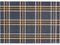 Astra Rohožka na čistenie obuvi Miabella 50 cm x 70 cm káro sivo-béžová