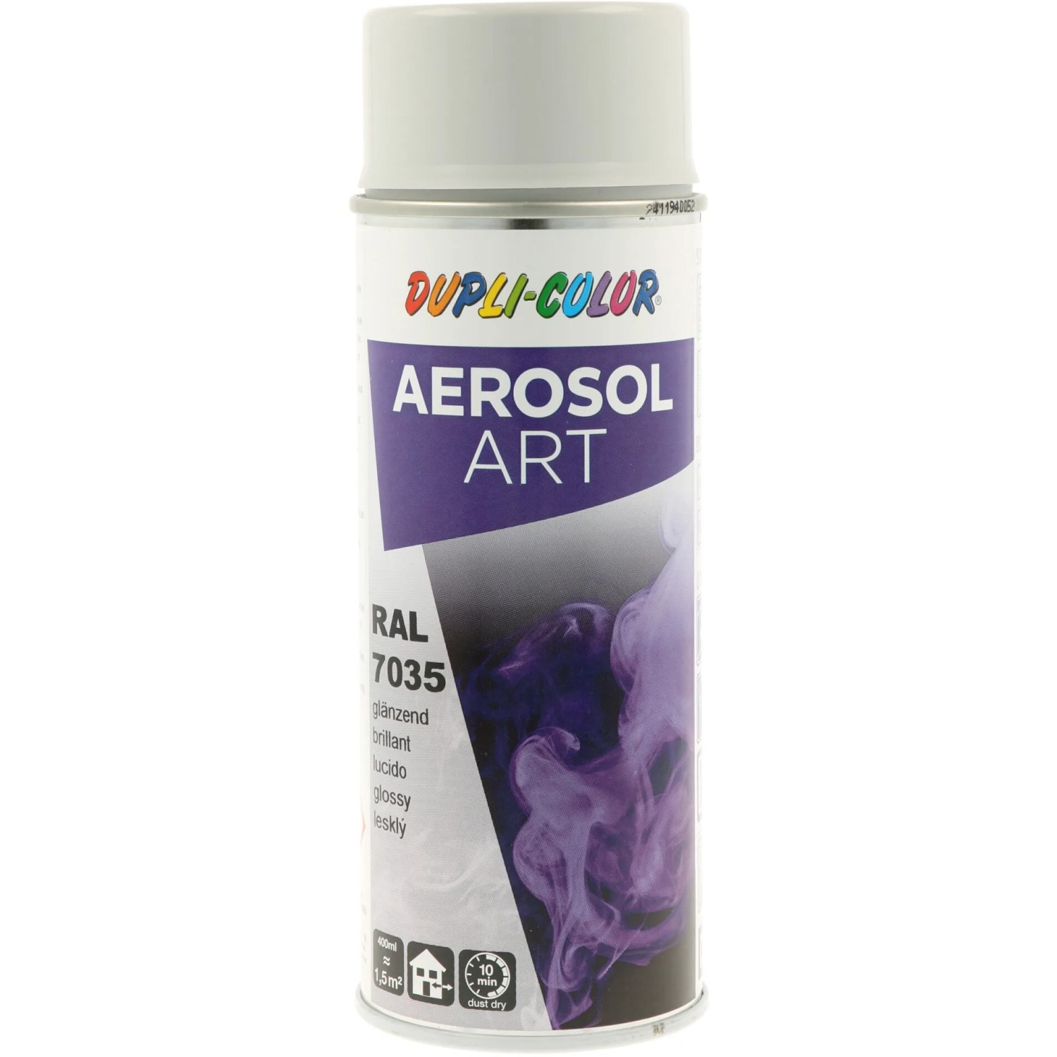 E-shop DUPLI-COLOR Lak v spreji AEROSOL ART (7035) svetlo sivá 400 ml