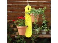 Gardenguard Závesný držiak na kvetináče žltý 10 cm x 50 cm