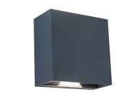 LUTEC LED nást. svietidlo GEMINI BEAMS tm. sivé 10W 400lm 4000K IP54 54x110x110m