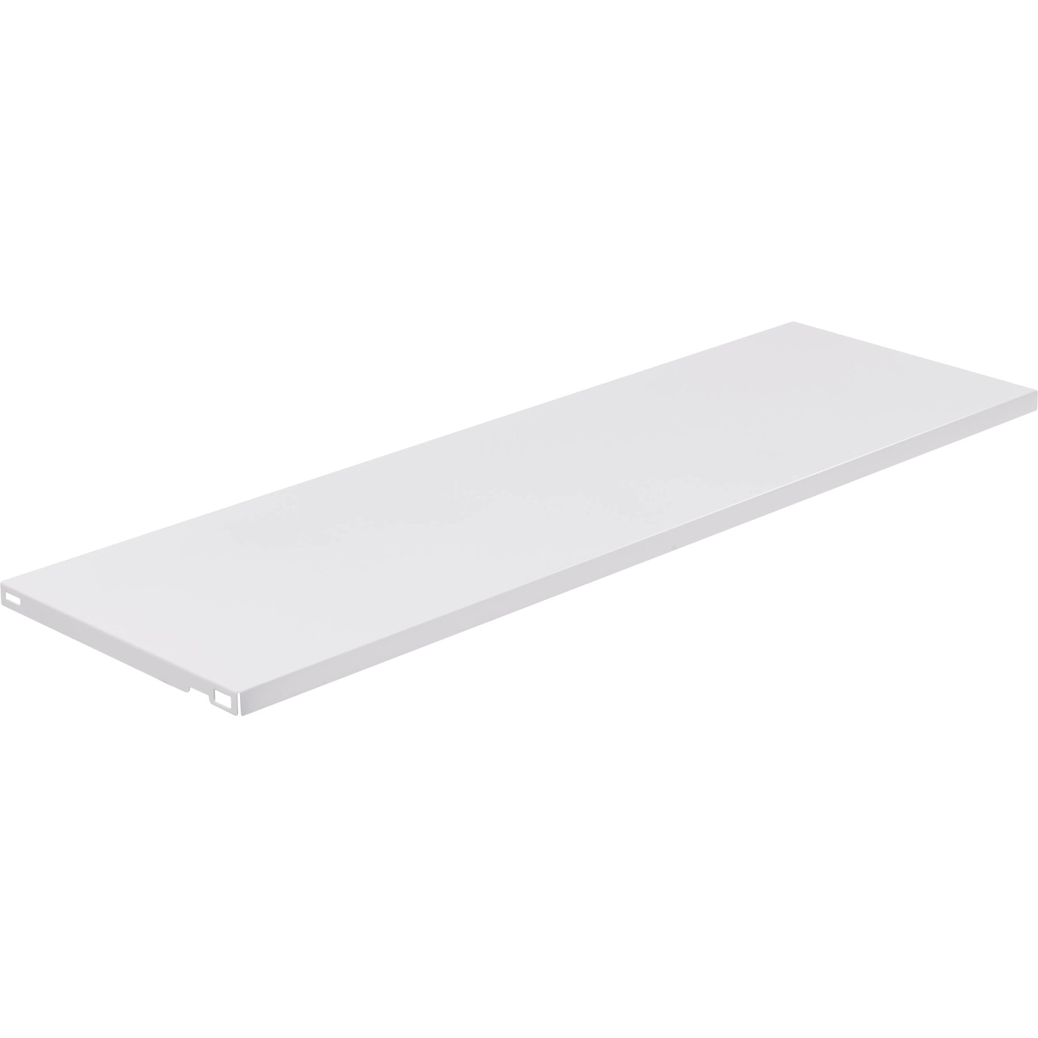 E-shop OBI Oceľová polica 80 cm x 25 cm biela