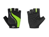 CAPPA Cyklistické rukavice pánske, čierna/zelená, veľ. L