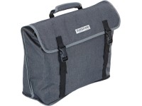 Prophete Cyklistická taška na nosič pre mestské bicykle, sivá, 20 l