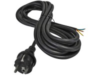 Emos Flexo šnúra gumová čierna 3 x 1,5 mm, 3 m