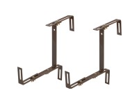 OBI držiak balkónového kvetináča hnedý nastaviteľný v 3 rozmeroch