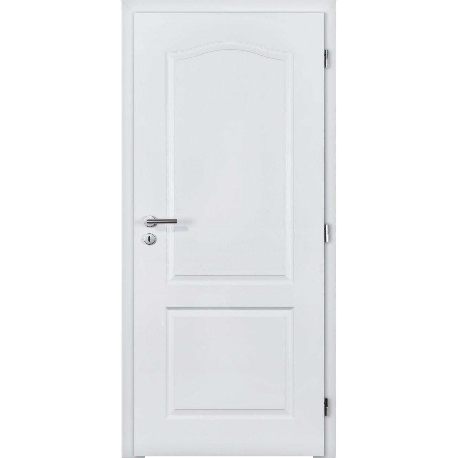E-shop Doornite Interiérové dvere Claudius plné lakované, biele, 80 P