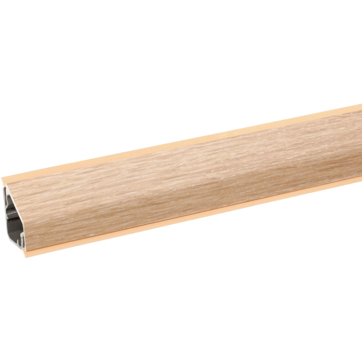 E-shop Kaindl Lišta k pracovnej doske 34038 dub Sonoma svetlý 300 x 2,4 x 1,6 cm