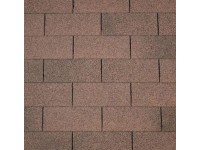 Onduline Asfaltový šindeľ Bardoline CLASSIC obdĺžnik 3T, hnedý mix, 2 m2