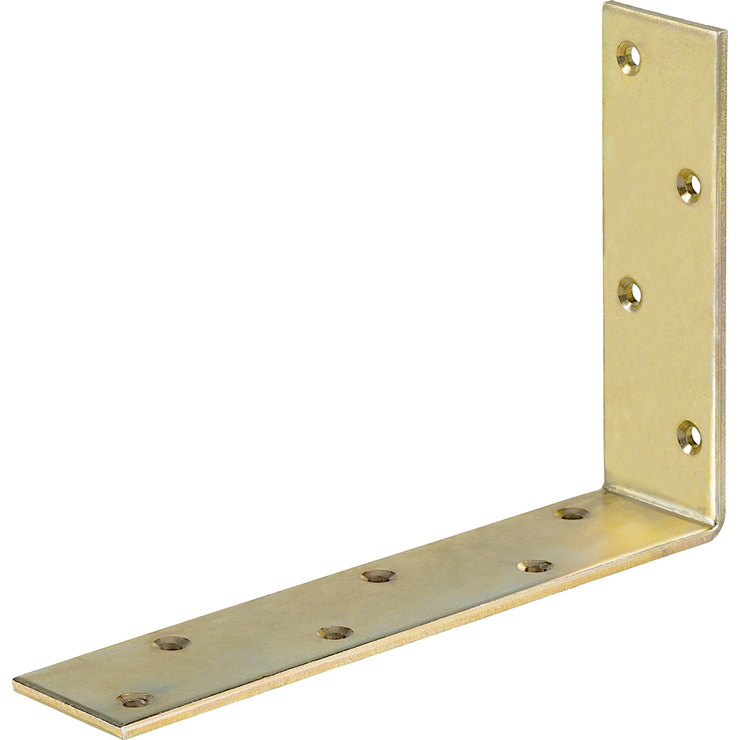 E-shop Trámový uholník nažlto pozinkovaný 240 mm x 160 mm x 50 mm