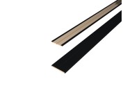 Egger Skladacia lišta pre stenový panel DecoWall FL537 čierna 2,4 m