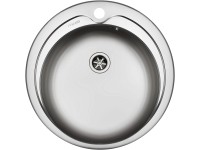 PYRAMIS Nerezový drez KIBA 1B hladký, pr. 48,5 cm (60 mm) PYRAMIS Nerezový drez KIBA 1B hladký, pr. 48,5 cm (60 mm)