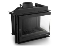 Nordflam Krbová vložka oceľová PARMA pravá, 13 kw čierna 650 x 610 x 410 mm