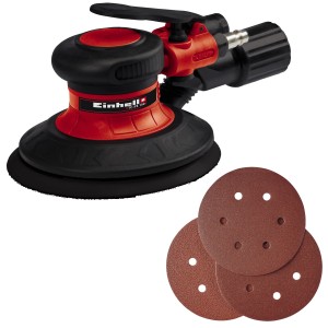 Einhell TC-PE 150 pneumatická excentrická brúska s brúsnym papierom pre kompresory.