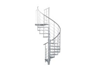 Minka STAIRS Vonkajšie točité schodisko Rondo Spino Zink Smart pr. 120 cm Minka STAIRS Vonkajšie točité schodisko Rondo Spino Zink Smart pr. 120 cm