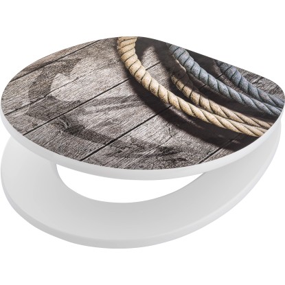 WC doska Contas Maritim s automatickým sklápaním