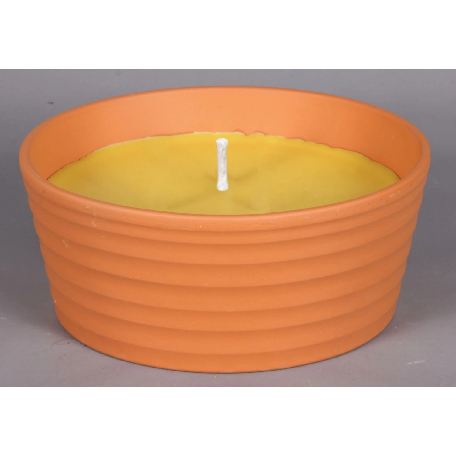E-shop NOHEL GARDEN Sviečka proti hmyzu Citronella Sirius terakota pr. 13 x 6 cm, 250 g