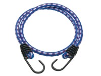 Gumový popruh s kovovými hákmi, pr. 10 x 100 cm