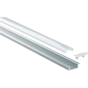 Paulmann Floor Profil 1 m s difúzorom pre LED pásy, hliník a plast.