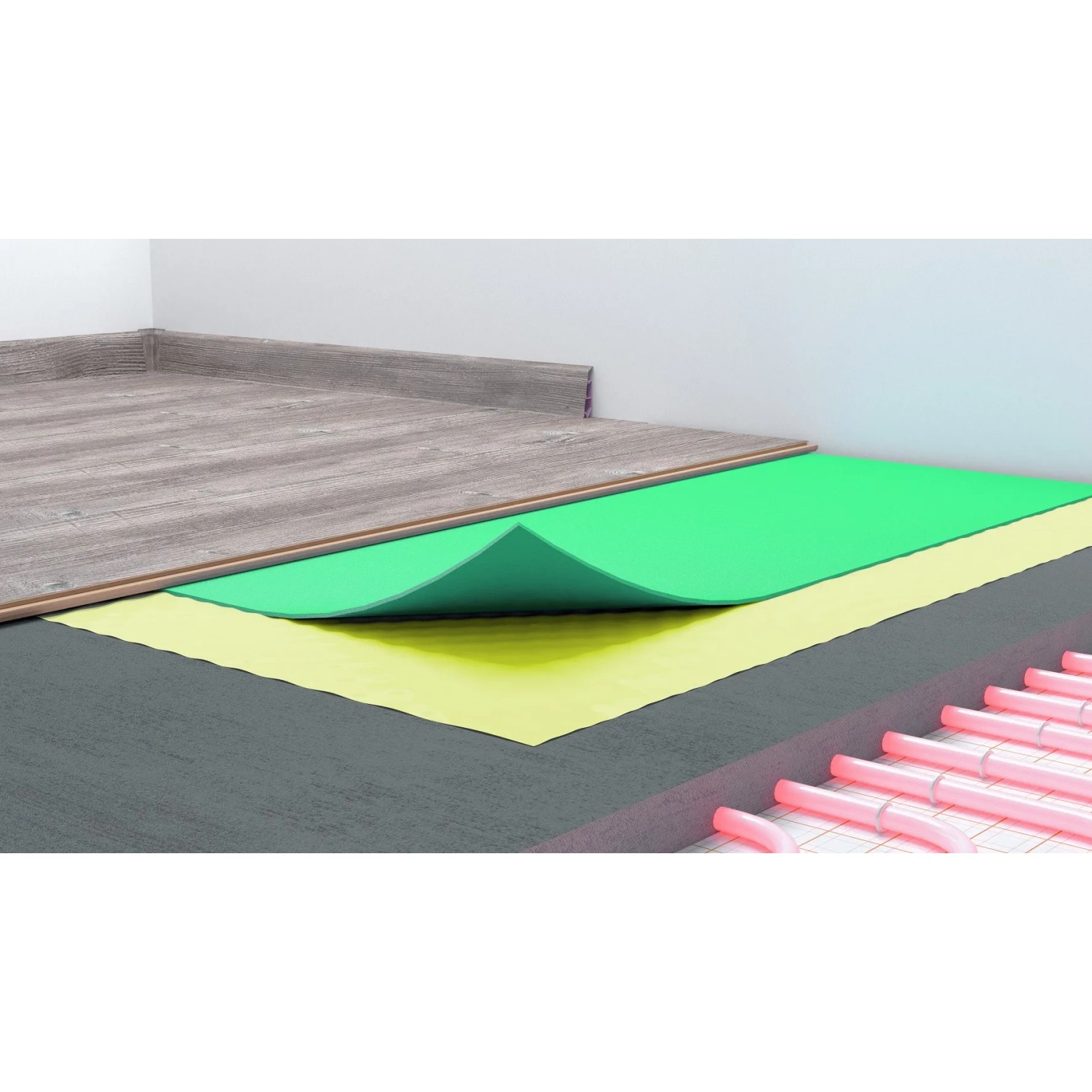 E-shop Egibi Fólia paroizolačná pod pláv. podlahu Foliarex 4 x 10 m, skladaná (40 m2)