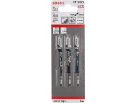 Bosch Pílový plátok do kmitacej píly Basic Wood T 119 BO, 3 ks