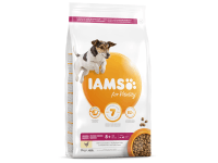 IAMS Granule pre psov SENIOR 7+ SMALL & MEDIUM 8+ s čerstvým kuracím 3 kg
