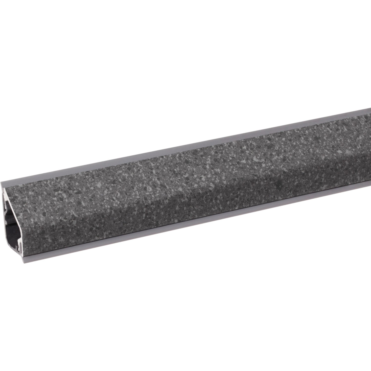 E-shop Kaindl Lišta k pracovnej doske 37984 Torreano Anthrazit 300 x 2,4 x 1,6 cm