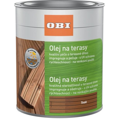 OBI Terasový olej týk 750 ml