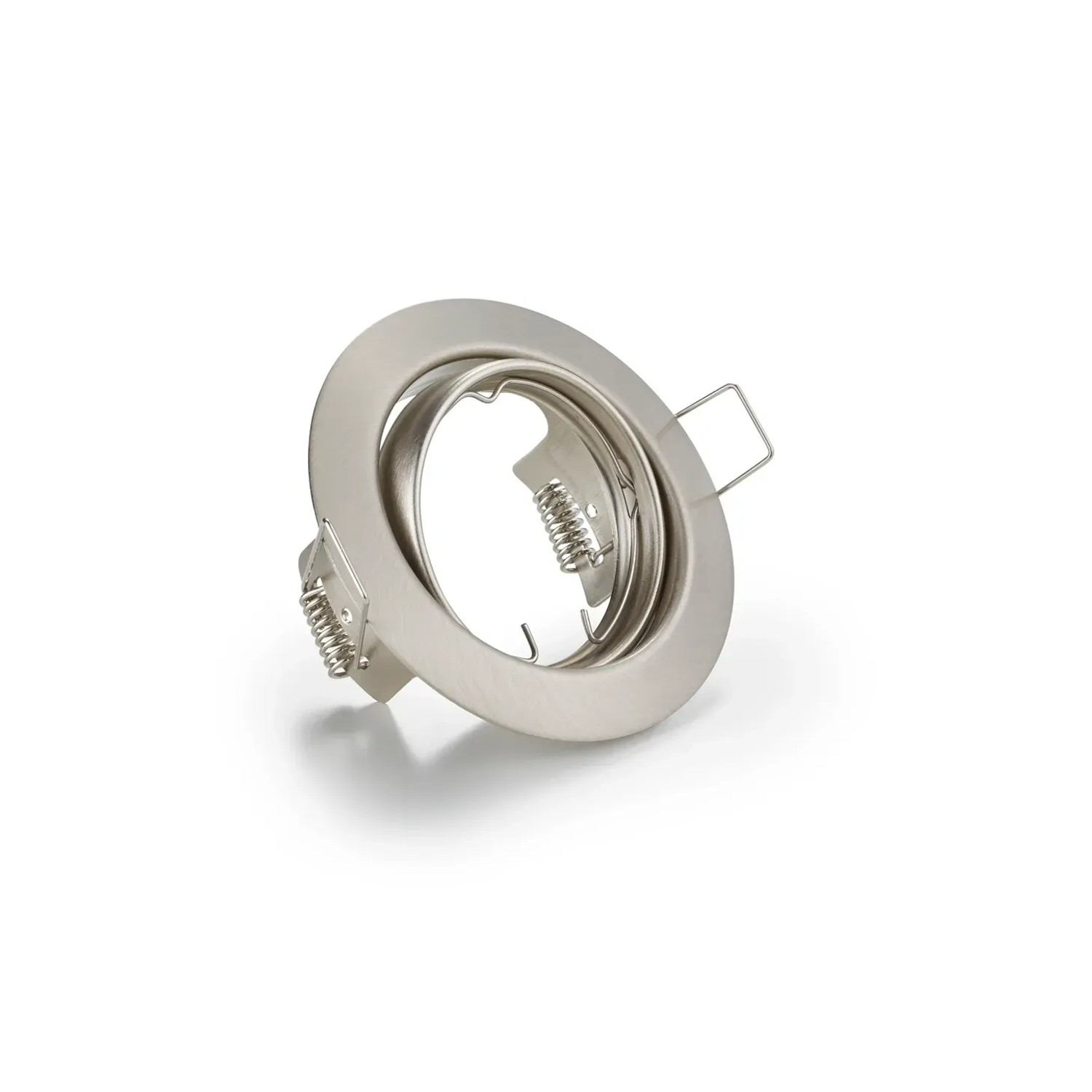 E-shop Trio Vstavané svietidlo Jura 1 x GU10, matný nikel pr. 80 mm
