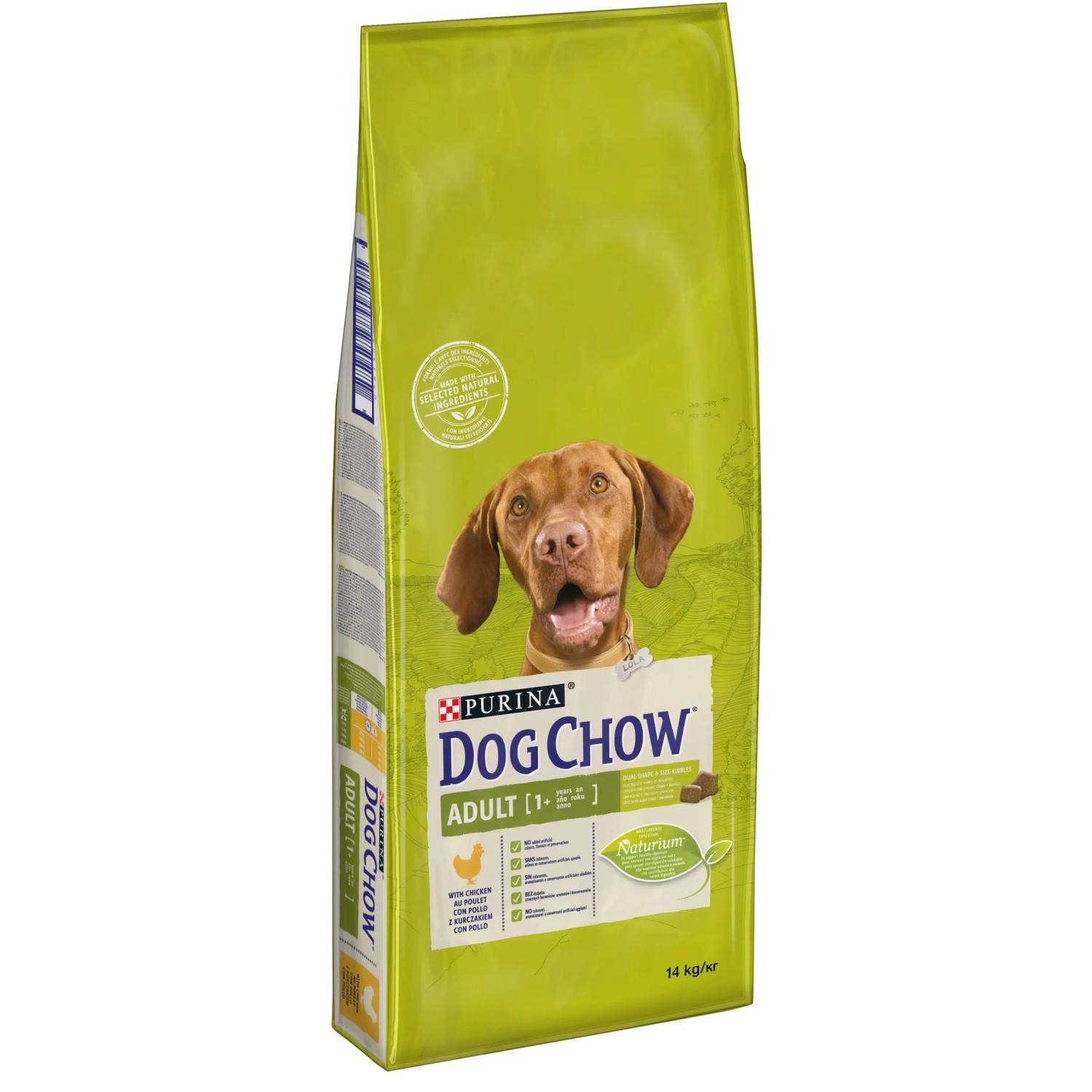 E-shop DUG CHOW Adult Granule pre psy kura 14 kg