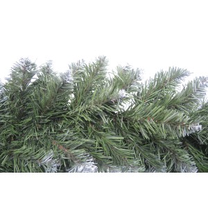 Umelá zasnežená vianočná girlanda, dĺžka 270 cm, pre sviatočné dekorácie.