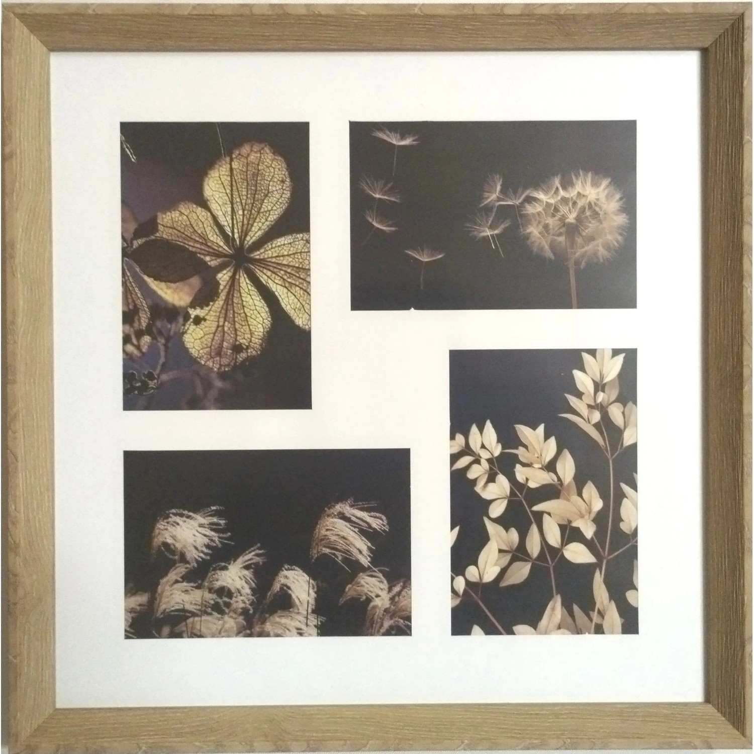 E-shop Bondecor Fotorám 1826PLF plastový, drevo, 34 x 34 cm
