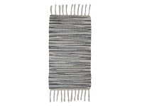 Ručne tkaný koberec Alabama, sivá, 60 x 120 cm
