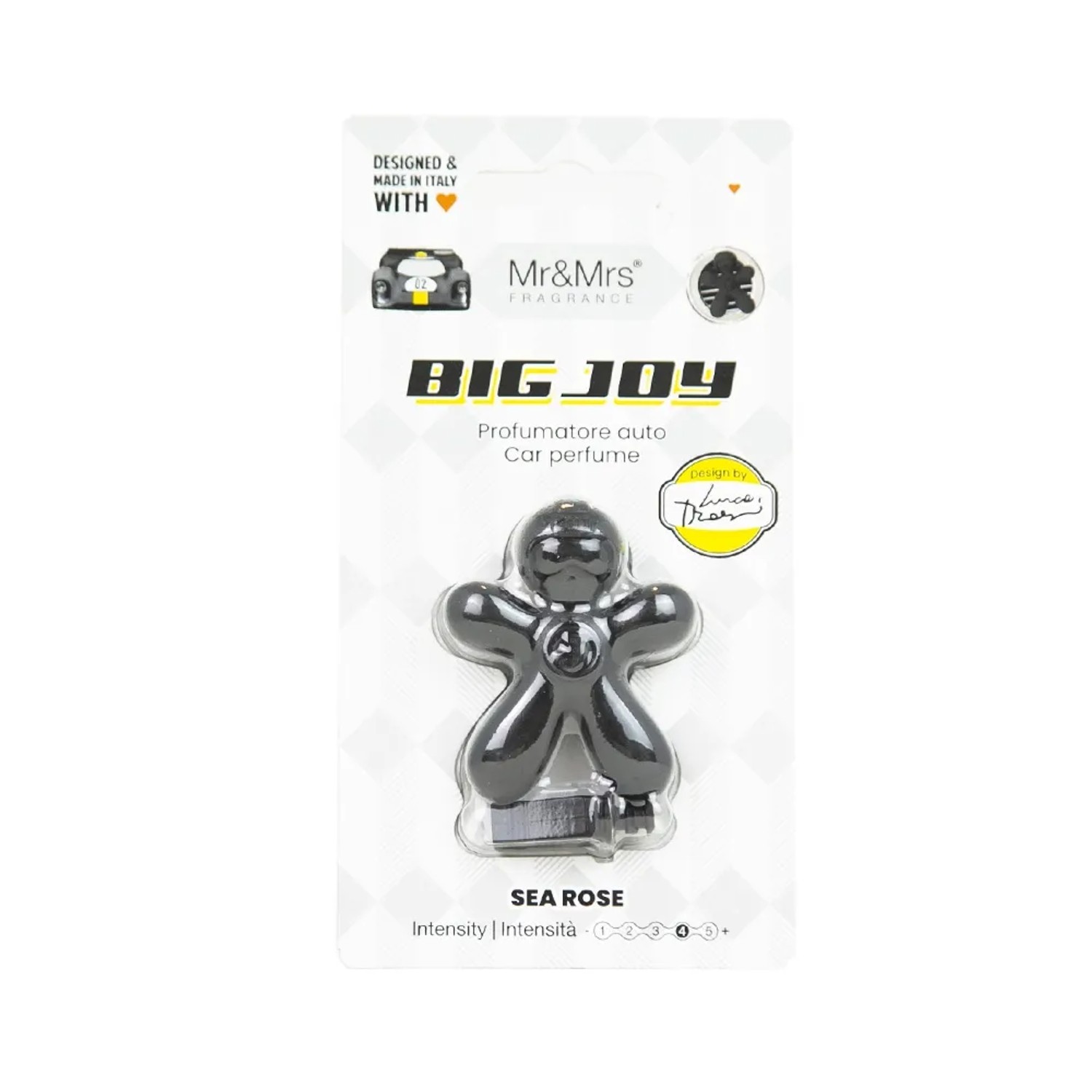 E-shop Mr. & Mrs. Osviežovač vzduchu do auta Big Joy Black Sea Rose