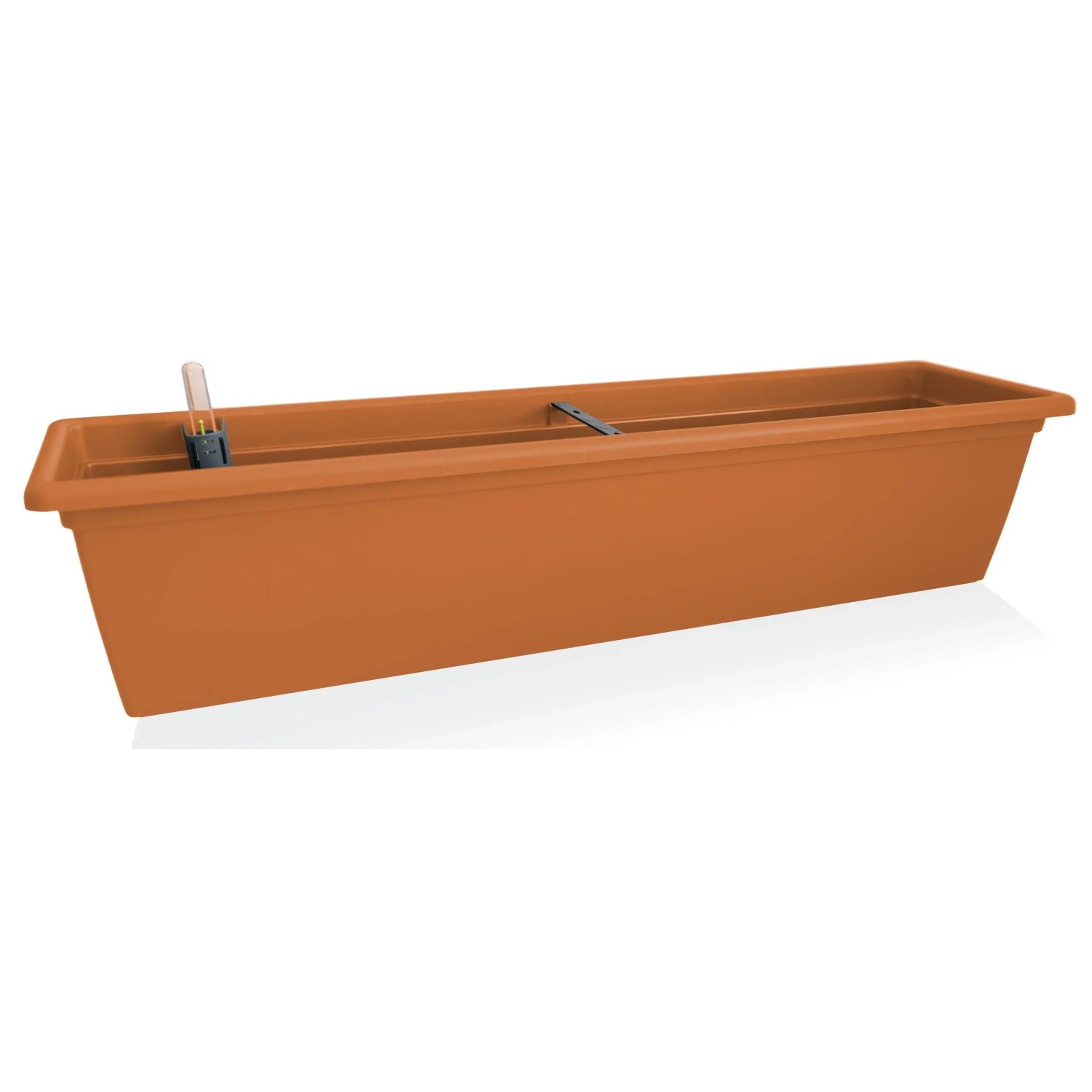 E-shop GARDENICO Samozavlažovací kvetináč Magnólia 2SMART terakota 78,5 x 19,5 x 17,5cm