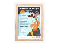 Tkanina dekoračná prírodná juta, 1,3 x 1 m, 211 g