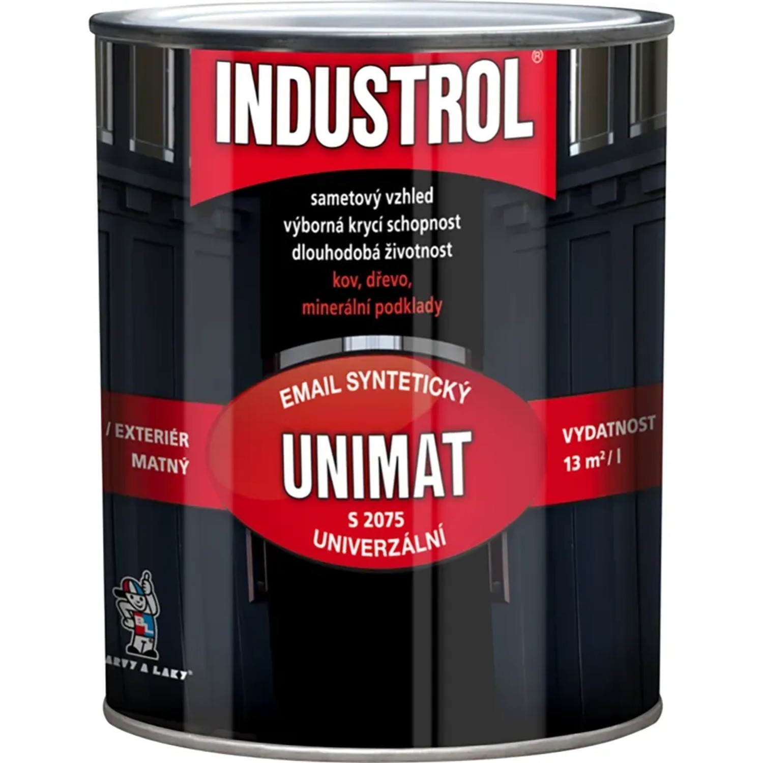 E-shop Industrol Unimat S2075 email 600 ml čierny